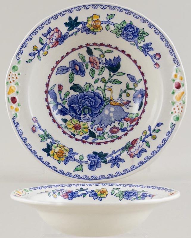 Fruit Saucer with Rim